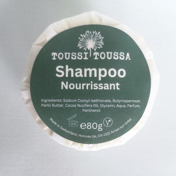 Shampoo solido nutriente