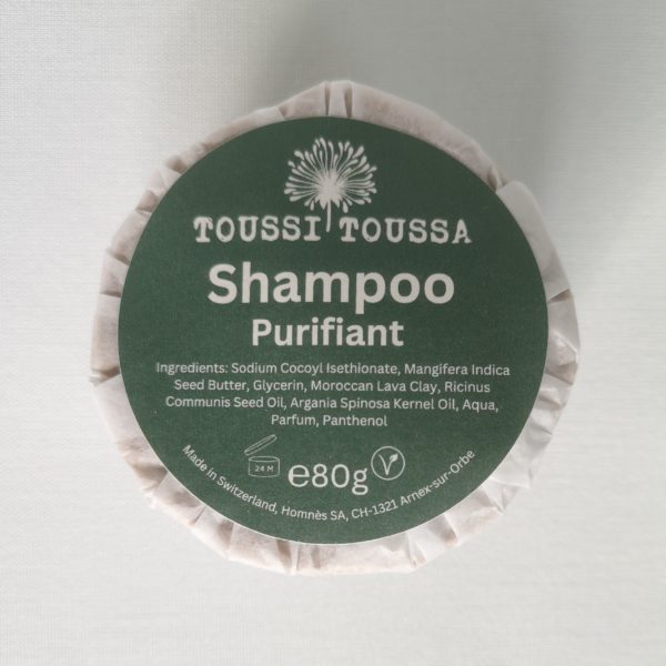 Shampoing solide purifiant