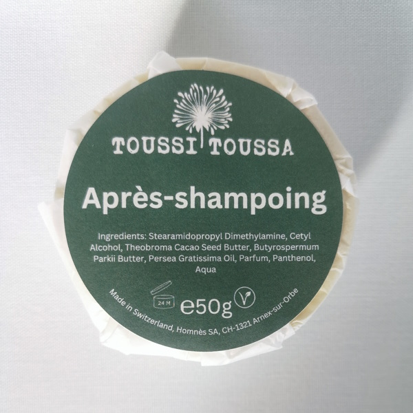 Après-shampoing solide